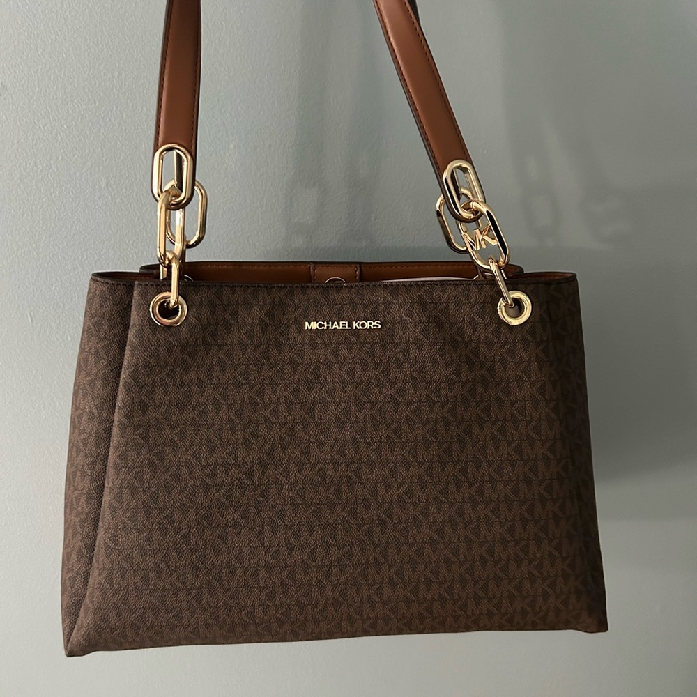 Michael Kors Brown Tote Bag